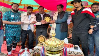 শুরু হলো শাপলাকুড়ি স্পোর্টিং ক্লাব ৩য় প্রিমিয়ার লীগ-২০২৬ ফুটবল টুর্নামেন্ট