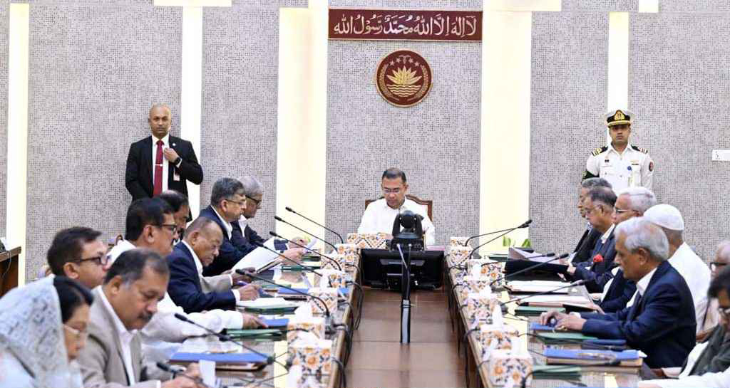 সরকারের প্রথম আনুষ্ঠানিক মন্ত্রিসভার বৈঠকে এক ঐতিহাসিক অধ্যায়ের সূচনা