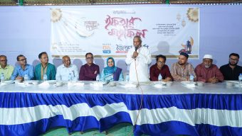 জৈন্তাবার্তার ইফতার মাহফিলে আরিফুল হক চৌধুরী